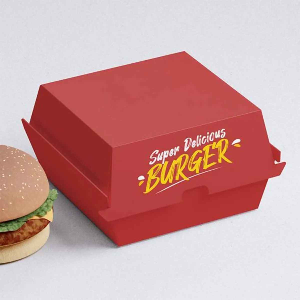 Red Burger Boxes - Image 4