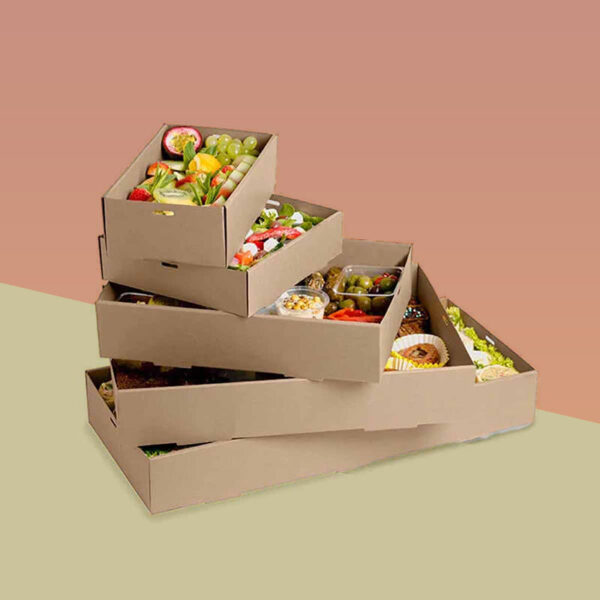 Custom Catering Boxes Wholesale | The Burger Boxes