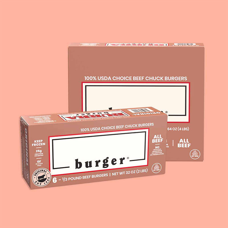 Luxury Burger Boxes with Logo
