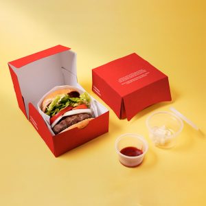 Valentine Day Burger Boxes