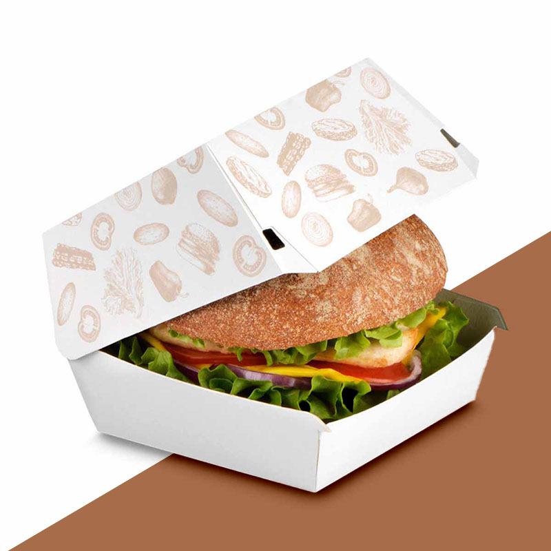 Luxury Burger Boxes with Logo - Image 3